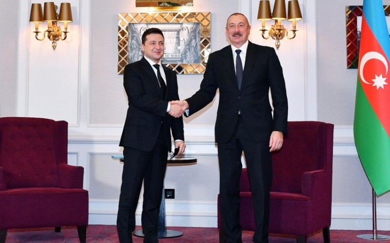 Zelenski İlham Əliyevə ZƏNG ETDİ