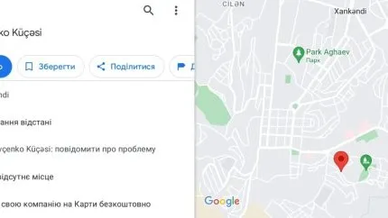 Xankəndidə küçələrdən birinə Şevçenkonun adı verildi