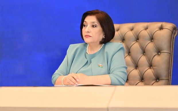Sahibə Qafarova serbiyalı həmkarı ilə görüşüb