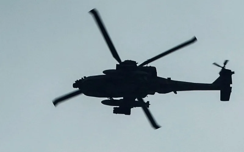 İsrail helikopteri sərhədi keçən yaraqlıları məhv etdi