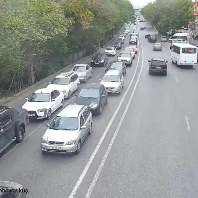 Bu yollarda tıxac var - SİYAHI