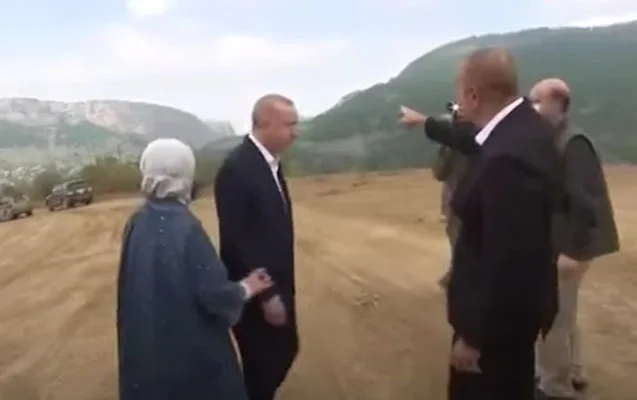 Prezident “orada da olacaq” dediyi yerdə... - VİDEO