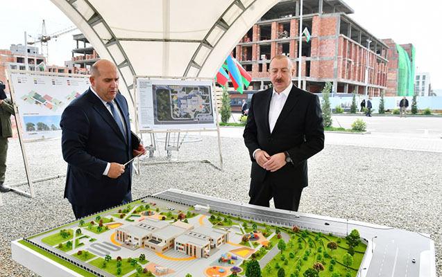 Prezidentin Füzuli səfərindən GÖRÜNTÜLƏR