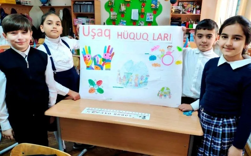 Uşaq hüquqları aylığı elan olundu