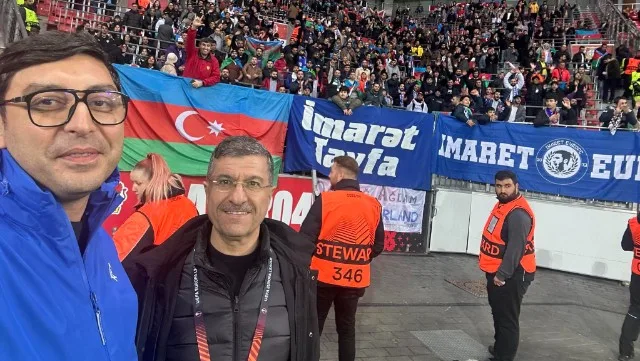 Fərid Qayıbov “Bayer” - “Qarabağ” matçından paylaşım edib - FOTO