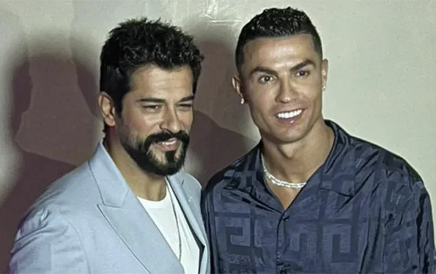 Ronaldo və Burak Özçivit görüşdü - FOTO