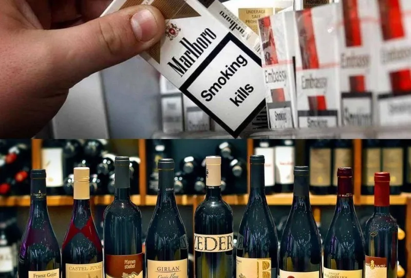 Siqaret və alkoqollu içkilərin aksiz dərəcəsi artırılır