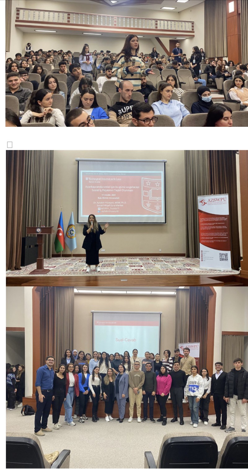 Bakı Biznes Universitetində seminar keçirilib