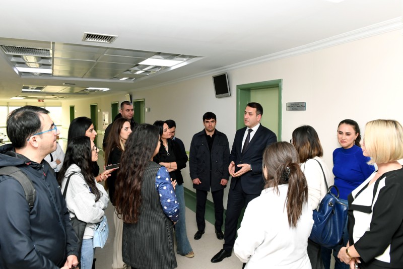 Naxçıvan MR Səhiyyə Nazirliyi jurnalistlər üçün media tur təşkil edib - FOTOLAR