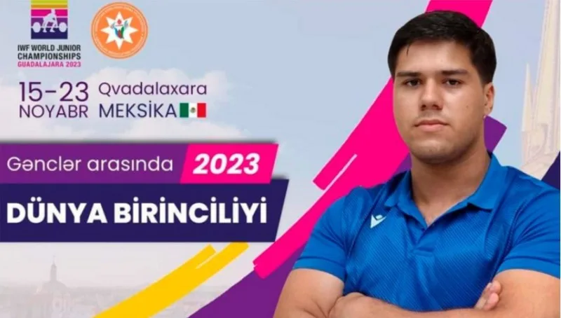 Azərbaycan ağırlıqqaldıranı dünya birinciliyində 5-ci yeri tutub