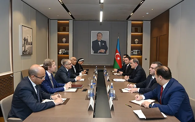 Ceyhun Bayramov Əlcəzair XİN-in baş katibi ilə görüşdü
