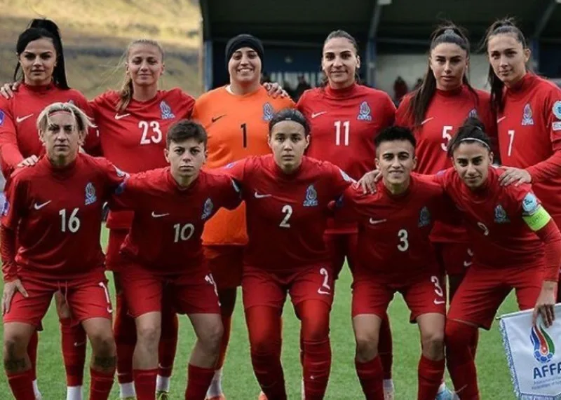 Qadın futbolçularımız UEFA Millətlər Liqasında B mərhələsinə yüksəldi