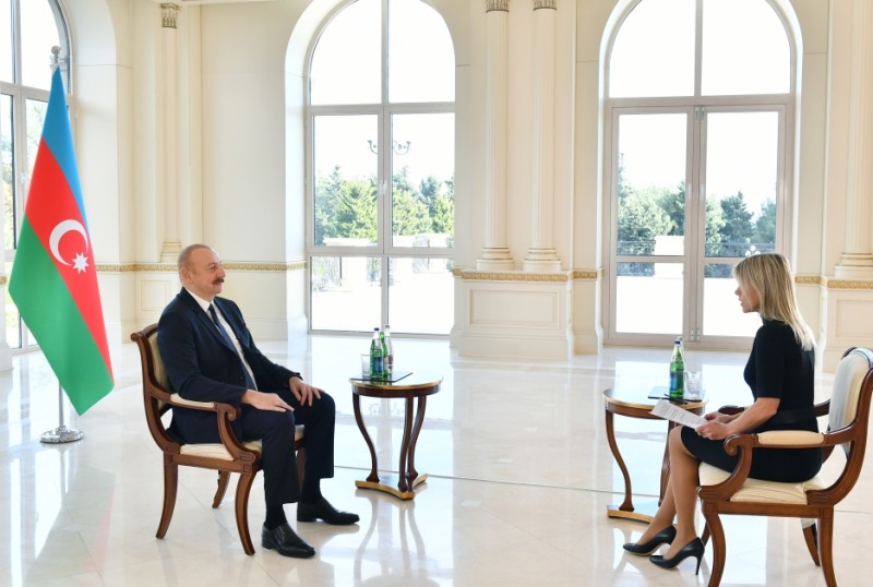 Prezident “Euronews” televiziyasına müsahibə verib -YENİLƏNİB (VİDEO)