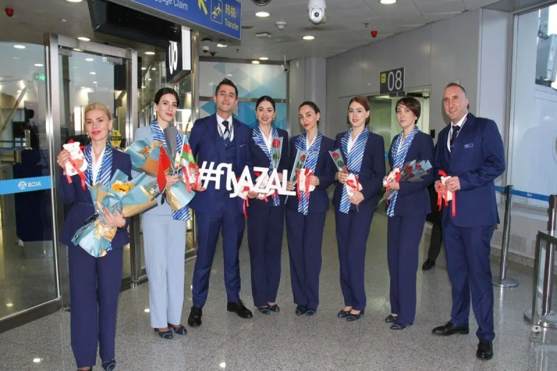 AZAL Bakıdan Pekinə birbaşa reys həyata keçirib - FOTO