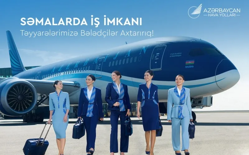 AZAL “Təyyarə bələdçisi” vəzifəsinə işə qəbulu davam etdirir