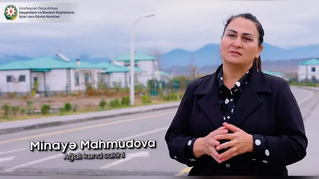 Keçmiş məcburi köçkünlər doğma yurdlarından Prezidenti təbrik etdilər - VİDEO