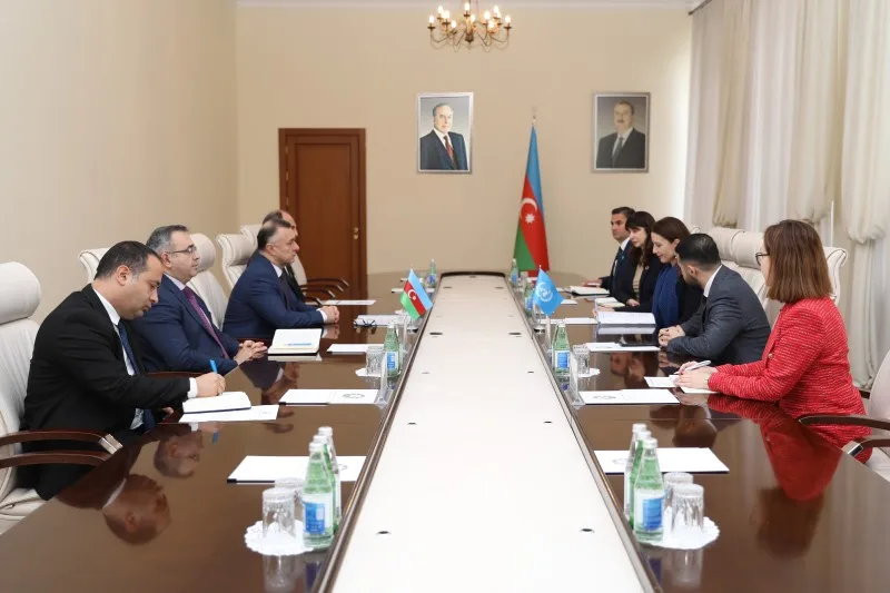 SN-də UNICEF-in regional direktoru ilə görüş keçirilib