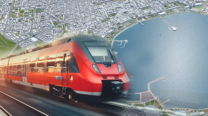 Bakıda tramvay xəttinin keçəcəyi küçə və prospektlər - XƏRİTƏ