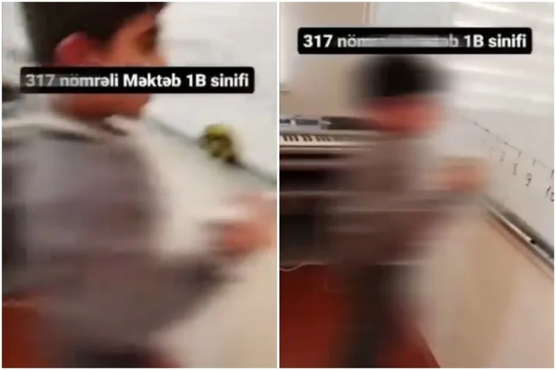 I sinif şagirdlərilə kobud davranan müəllimə töhmət verildi