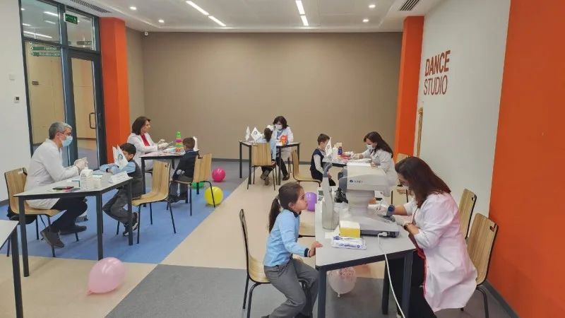 Səhiyyə Nazirliyi Füzulidə uşaqların kompleks tibbi müayinəsini təşkil etdi - FOTOLAR