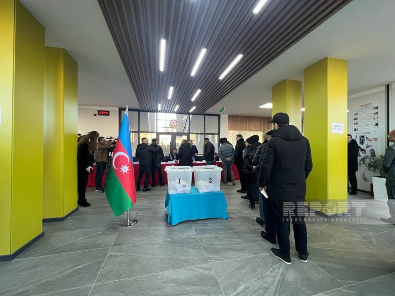 Şuşada prezident seçkiləri üzrə səsverməyə start verildi