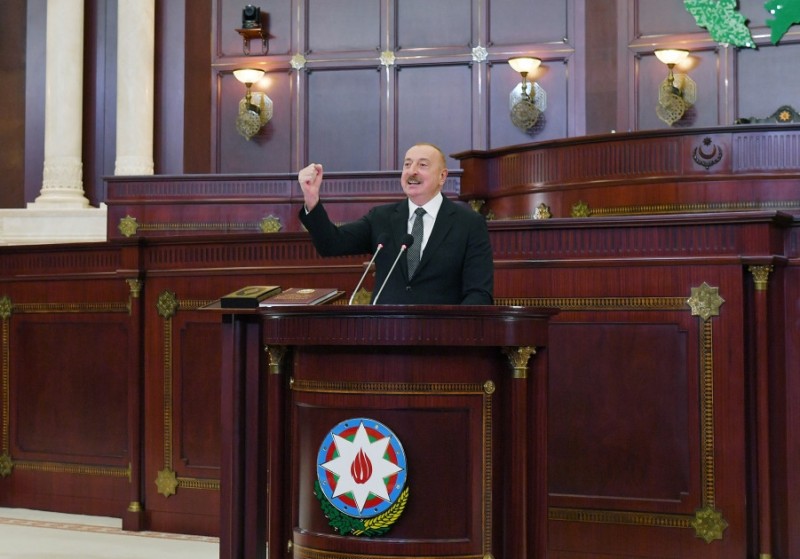 İlham Əliyev AND İÇDİ - FOTO+VİDEO