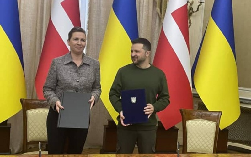 Ukrayna və Danimarka təhlükəsizlik sazişi imzaladı