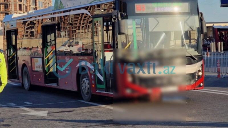 Avtobusun altında qalaraq ölən şəxsin kimliyi bilindi - FOTOLAR-YENİLƏNİB