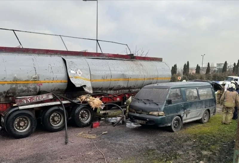 Yanacaq daşıyan maşın partladı: ölü və yaralı var