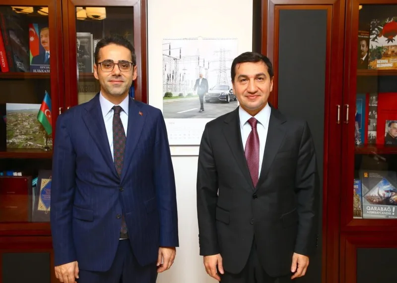 Hikmət Hacıyev Türkiyənin XİN başçısının müavini ilə görüşdü