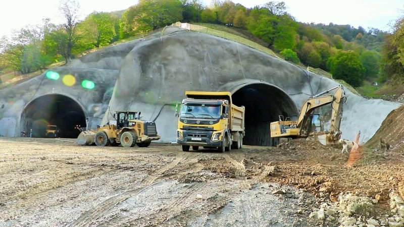 Murovdağ tuneli üzrə işlərin 65 %-i yerinə yetirilib