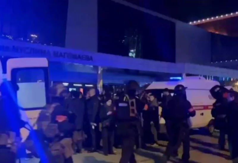 Xüsusi təyinatlı qüvvələr “Crocus City Hall”da - VİDEO