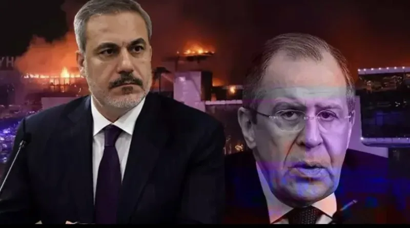 Hakan Fidan Lavrova başsağlığı verdi