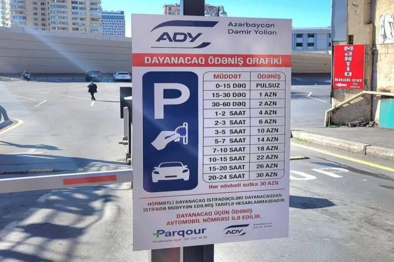 Yeni parklama zonası bu şəxslər üçündür - RƏSMİ