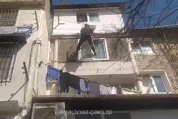 FHN xilasetmə əməliyyatının görüntülərini YAYDI - VİDEO