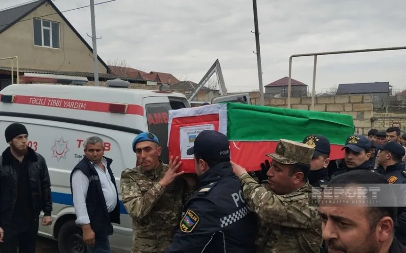 Təlimdə həlak olan əsgərimiz Qubada DƏFN OLUNDU