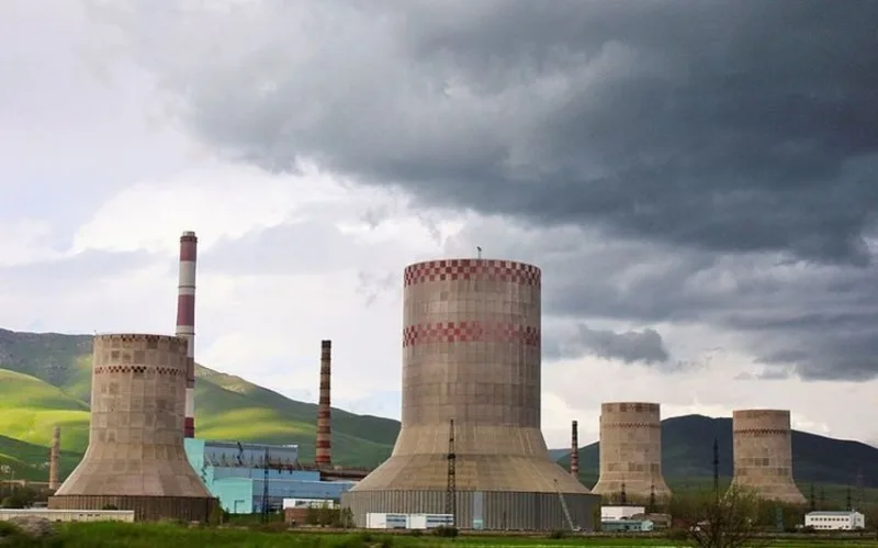 Ermənistanda elektrik stansiyasında YANĞIN
