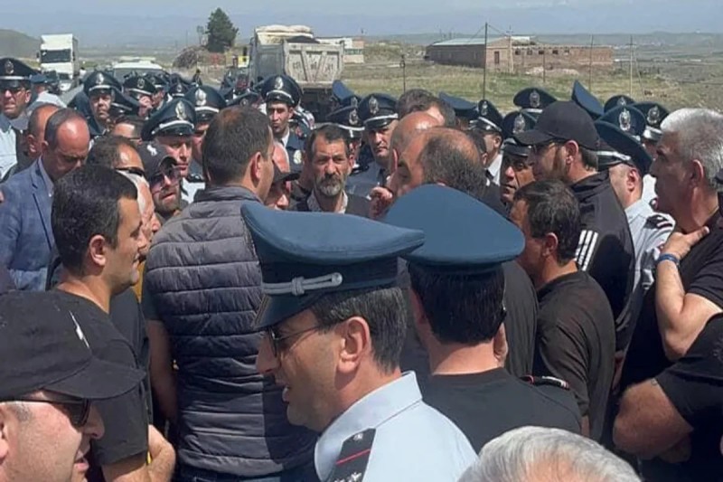 Ermənistanda delimitasiyaya etiraz aksiyalarında 29 nəfər saxlanılıb
