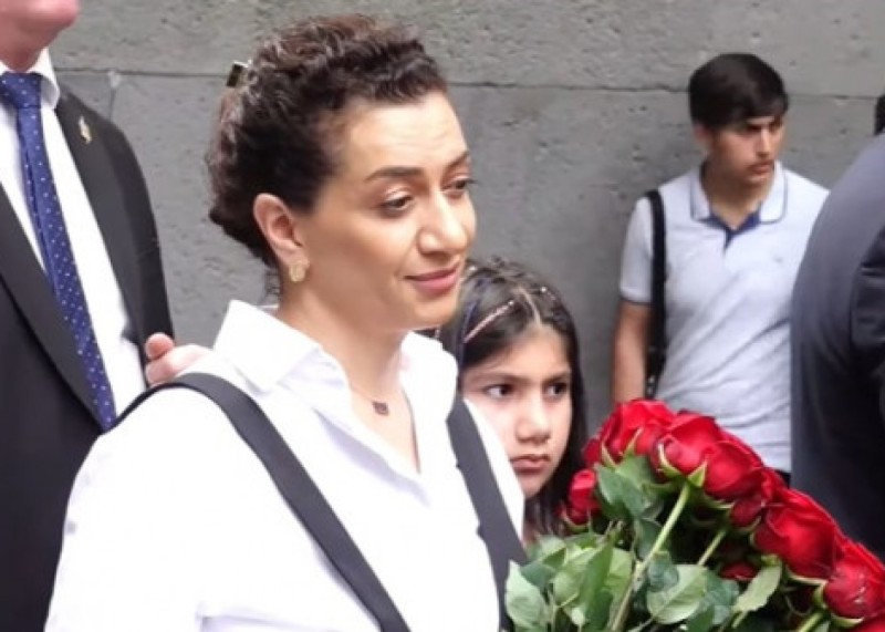 Anna Akopyanın ziyarəti zamanı insident: 7 nəfər həbs edildi - VİDEO