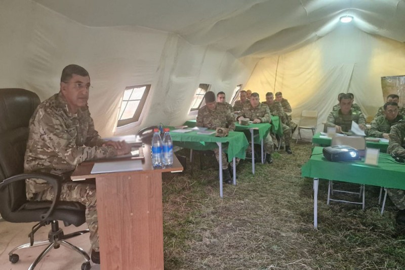 Azərbaycan Ordusunda komanda-qərargah təlimləri başa çatıb
