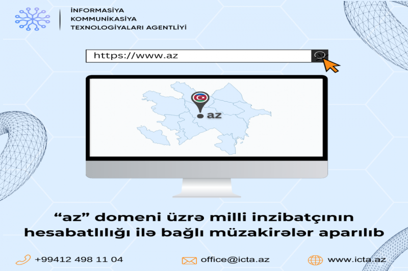 Azərbaycan yeni domen adlarında yerli əlifbadan istifadə ediləcək