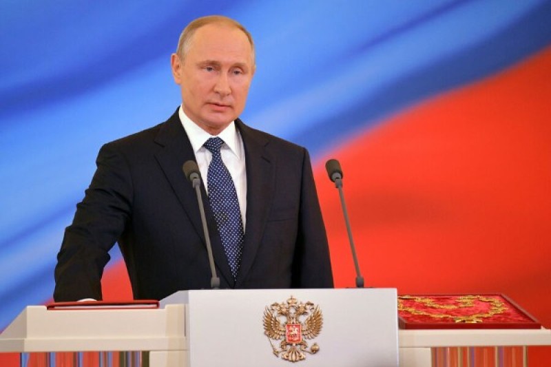Putin beşinci dəfə Rusiya prezidenti kimi and içib - YENİLƏNİB