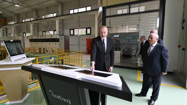 Prezident Laçında kiçik su elektrik stansiyalarını işə saldı - FOTOLAR
