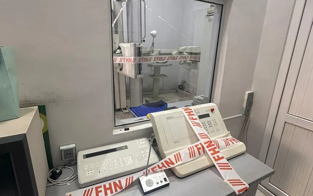 Bu klinikada rentgen-müayinə fəaliyyəti dayandırıldı - FOTOLAR