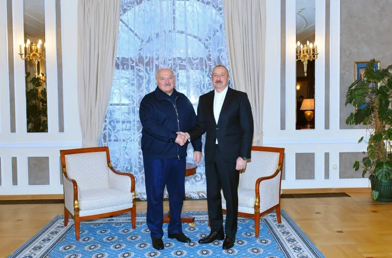 Prezidentlər Şuşada “Heydər Əliyev və Qarabağ” sərgisinə baxıblar