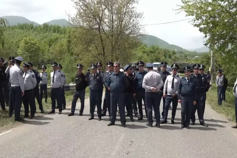 Sakinlərin bağladığı Ermənistan-Gürcüstan yolu açıldı