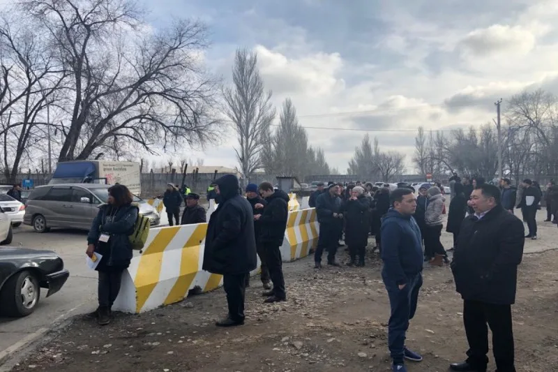 Bişkek aeroportunda mina XƏBƏRDARLIĞI