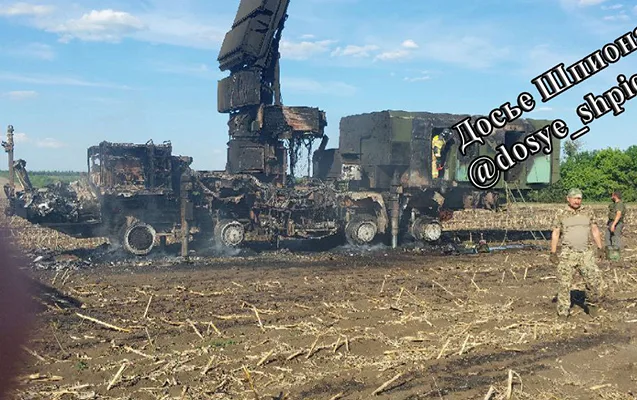 Donetskdə Rusiyanın “S400”ü vuruldu - VİDEO