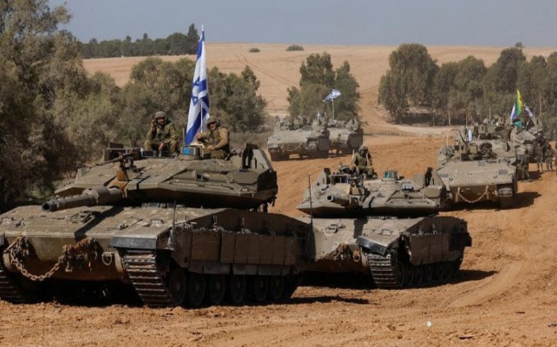 İsrail tankları Rəfahın mərkəzinə daxil olub