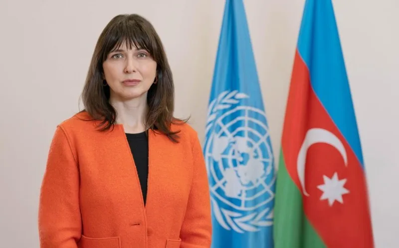 Vladanka Andreyeva Azərbaycanı TƏBRİK ETDİ